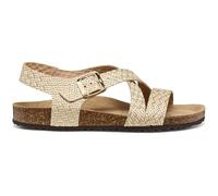 Geox D BRIONIA B Sandales plates pour femme Doré Taille 40 EU