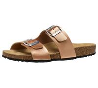 Geox D BRIONIA L Sandales plates pour femme, pêche, 35 EU