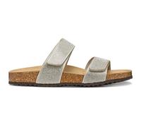 Geox D Brionia R D Sandales plates pour femme, argent, 38 EU