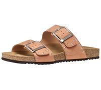 Geox D BRIONIA R I Sandales plates pour femme Rose vieilli 40 EU