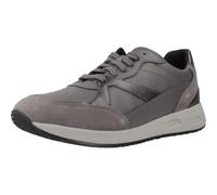 Geox Femme D BULMYA A Basket, DK Grey/Gun, 35 EU