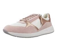 Geox Baskets D Bulmya B pour Fille, Lt Rose White, 39 EU