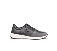 Geox Women's D Bulmya B Sneaker, DK Grey Gun, 42 EU