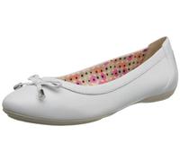 Geox D Charlene A, Ballerines femme - Blanc (White), 35 EU
