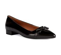 Geox D Charyssa Ballet Flat, Noir, 36 EU