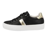Geox D Claudin A Basket, Black Platinum, 39 EU