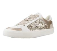 Geox Baskets basses D550UE085EWC0232 Blanc/Or Taille EU 38 Adulte Largeur moyenne