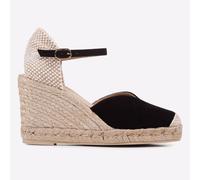 Geox D Gelsa A Sandales À Talons Wdge D'été Pour Femmes Noires