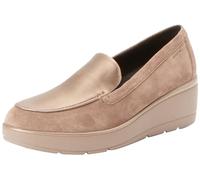 Geox D Ilde B Moccasin, DK Taupe Lead, 40 EU