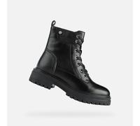 Geox Femme D Iridea Q Bottines, Black, 41 EU