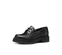 Geox D IRIDEA Moccasin pour Femme, Noir, 40 EU, Noir, 40 EU