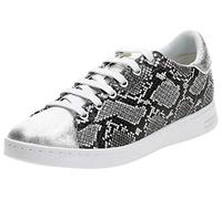 Geox D Jaysen A, Baskets Femme, Noir (Black/White C0504), 37 EU