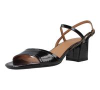 Geox Femme D New Eraklia 50 Sandales à Talons, Noir, 39 EU