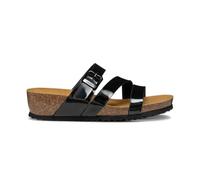 Geox D New Sthellae sandale en liège, Noir , 38 EU