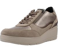 Geox Femme D Ilde A Basket, Taupe, 39 EU