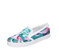 Geox D Prudence Mocassins Femme Tissu Vert, vert, 40 EU