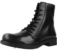 Geox Femme D Rawell Bateau cheville, Noir, 37 EU