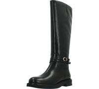 Geox Bottes hautes au genou D Serilda Noir Femme 35 EU