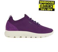 Geox D Spherica A Baskets Femme Décontractées Confort Quotidien Violet