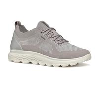 Geox Femme D SPHERICA E Basket, Rock/Silver, 39 EU