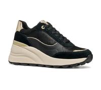 Geox Femme D Spherica Ec13 Basket, Noir, 38 EU