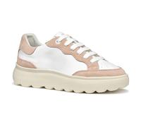 Geox Femme D SPHERICA EC4.1 A Basket, White/Nude, 36 EU