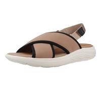 Geox Femme D Spherica Ec5 D Sandales de Sport, DK Skin, 38 EU