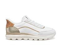 Geox D SPHERICA Plus A Baskets pour Femme Blanc cassé/Blanc cassé Taille 38 EU