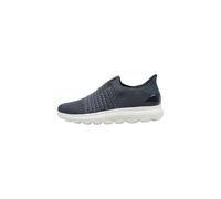 Geox D SPHERICA Plus C Baskets pour Femme, Bleu Marine, 37 EU