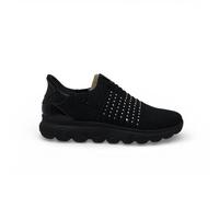 Geox D SPHERICA Plus C Baskets pour Femme Noir Taille 38 EU