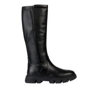 Geox D Vilde Bottes Hautes au Genou, Noir, 41 EU