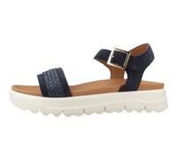 Geox Femme D XAND 2.1S C Sandale Plate, Navy, 39 EU