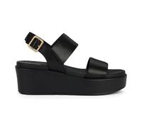 Geox D Xand 2.2s A Sandales compensées, Noir, 41 EU