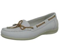 Geox D Yuki A, Mocassins femme, Blanc (C1000), 36