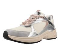 Geox D ZARVIA Baskets pour Femme Argenté Taille 39 EU, argenté, 39 EU