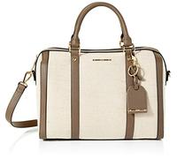 Geox D Zene M, Sac Femme, Naturel/Taupe foncé, Einheitsgröße