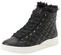 Geox Damen D Lauressa Sneaker, Schwarz, 38 EU