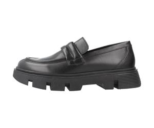Geox - Élégants Vilde Mocassins - Femme - Chaussures - Noir - Taille: 38 EU
