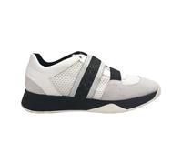 Geox, Femme, Chaussures, Blanc, Taille: 37 EU Slip-On Baskets avec Détail Métallique