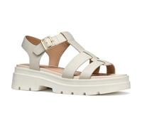 Geox Femme D ADACTER S B Sandale Plate, Lt Sand, 38 EU