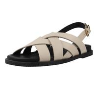 Geox Femme D ADELASH A Sandale à glissière, Papyrus, 36 EU