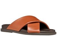 Geox Femme D Adelash B Sandales Plates, Brick, 36 EU
