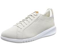 Geox Femme D Aerantis Basket, Camel Blanc cassé, 37 EU