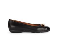 Geox D Annytah A Ballet Flat pour Femme, Noir, 38.5 EU