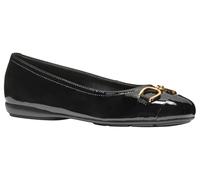 Geox Femme D Annytah A Ballet Flat, Noir, 41 EU