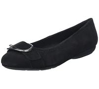 Geox Femme D Annytah B Ballerines, Black, 36.5 EU