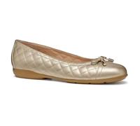 Geox Femme D ANNYTAH B Ballerines Plates, Lt Gold, 37.5 EU