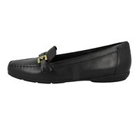 Geox Femme D Annytah Moc A Mocassins, Black, 36 EU