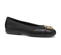 Geox Femme D ANNYTAH W A Ballerines Plates, Black, 37 EU