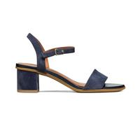 Geox Femme D Aurely 50 B Sandales à Talons, Bleu Marine, 35 EU